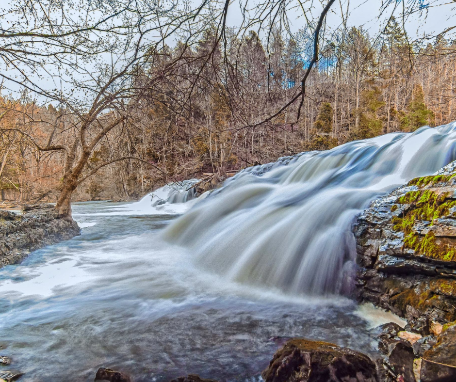 Big Cedar Creek Falls in Lebanon, VA