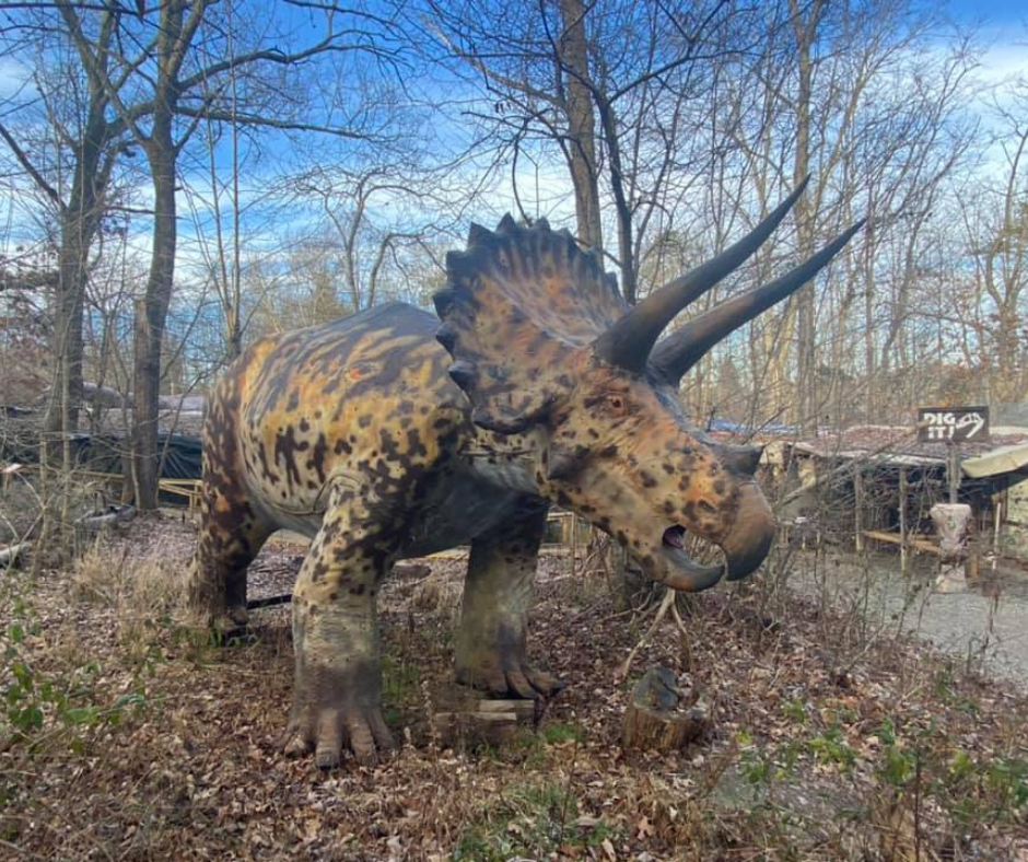 Backyard Terrors Dinosaur Park in Bluff City, TN